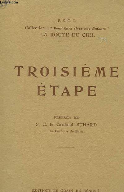 TROISIEME ETAPE