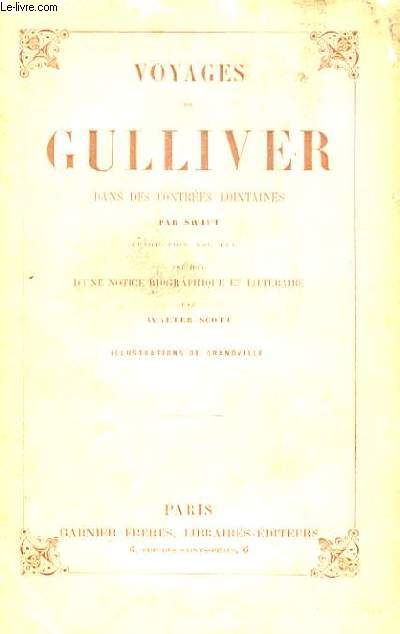 VOYAGES DE GULLIVER DANS LES CONTREES LOINTAINES