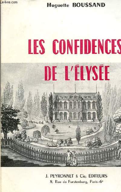 LES CONFIDENCES DE L'ELYSEE