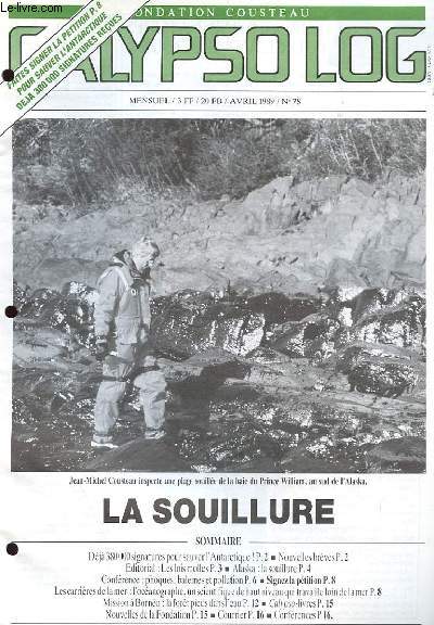 CALYPSO LOG N 78 - LA SOUILLURE