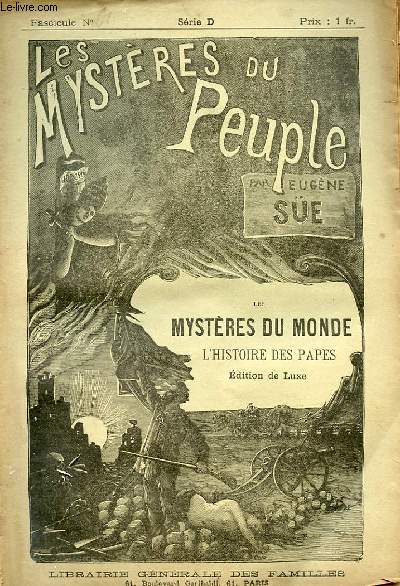 LES MYSTERES DU PEUPLE, LES MYSTERES DU MONDE, L'HISTOIRE DES PAPES N 59