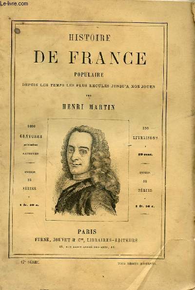 HISTOIRE DE FRANCE POPULAIRE DEPUIS LES TEMPS LES PLUS RECULES JUSQU'A NOS JOURS