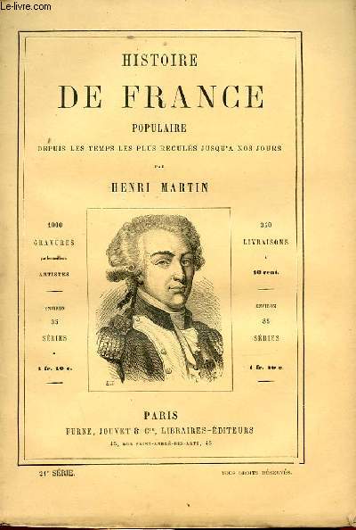 HISTOIRE DE FRANCE POPULAIRE DEPUIS LES TEMPS LES PLUS RECULES JUSQU'A NOS JOURS