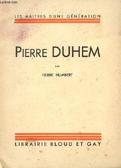 PIERRE DUHEM