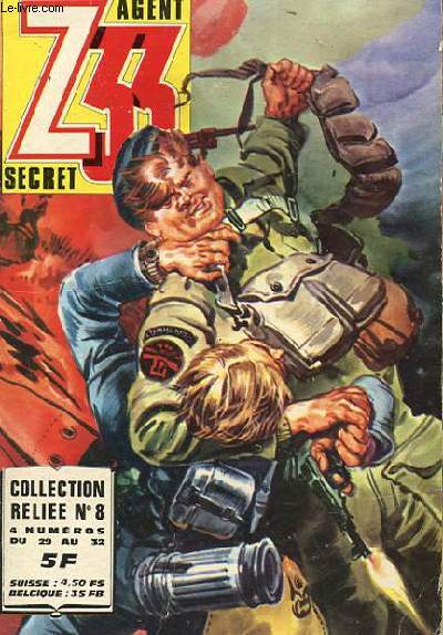 AGENT SECRET 233. Collection relie n8. 4 numros du 29 au 32.