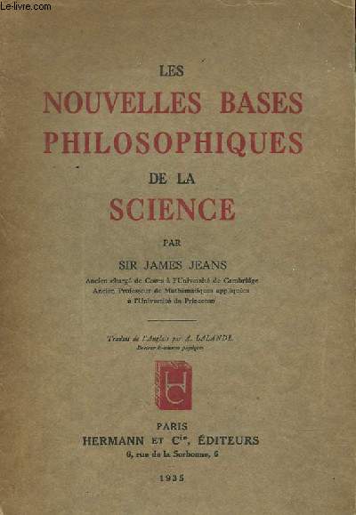 LES NOUVELLES BASES PHILOSOPHIQUES DE LA SCIENCE