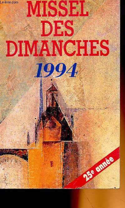 MISSEL DES DIMANCHES
