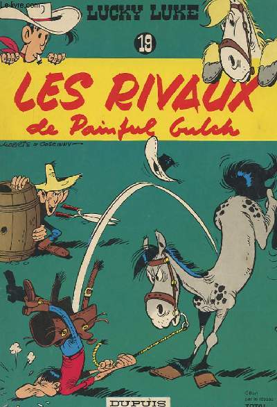 LUCKY LUKE NUMERO 19 - LES RIVAUX DE PAINFUL GULCH