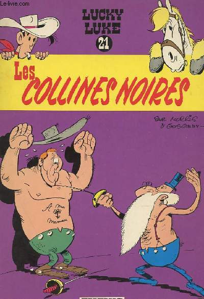 LUCKY LUKE NUMERO 21 - LES COLLINES NOIRES