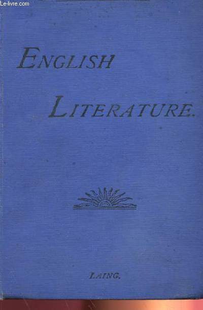 A HISTORY OF ENGLISH LITERATURE