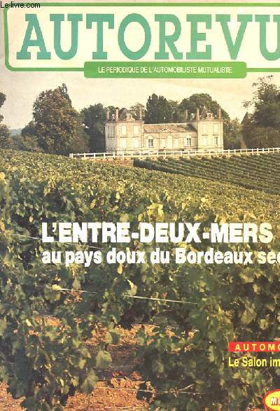 AUTOREVUE, LE PERIODIQUE DE L'AUTOMOBILISTE MUTUALISTE