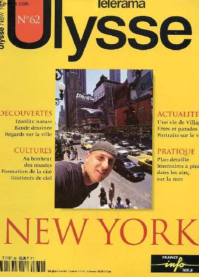 ULYSSE, LE MAGAZINE DU VOYAGE CULTUREL N62 - NEW YORK