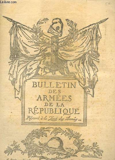 BULLETIN DES ARMEES DE LA REPUBLIQUE N198