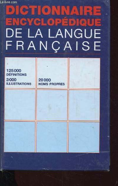 DICTIONNAIRE HACHETTE ENCYCLOPEDIQUE ILLUSTRE