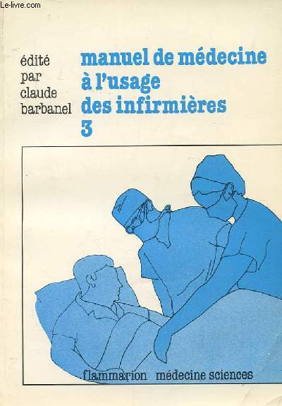 MANUEL DE MEDECINE A L'USAGE DES INFIRMIERES 3