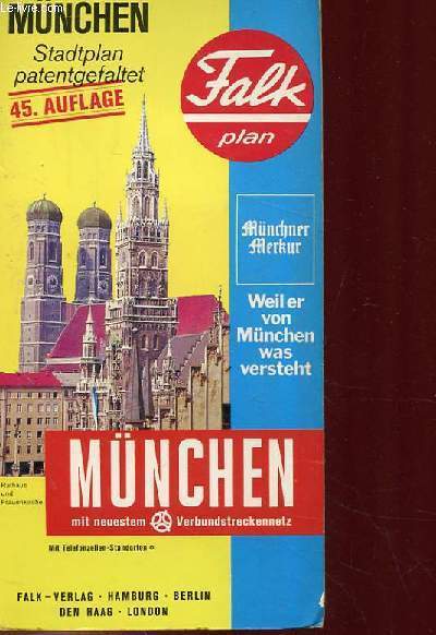 FALK PLAN DE MNCHEN