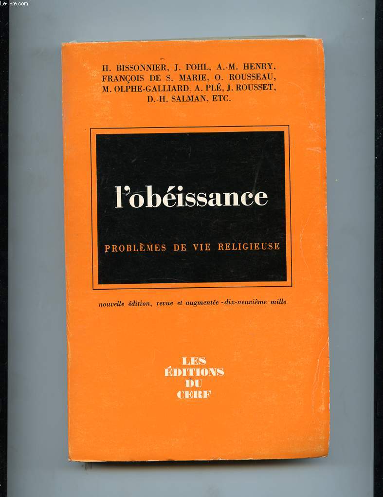 L'OBEISSANCE