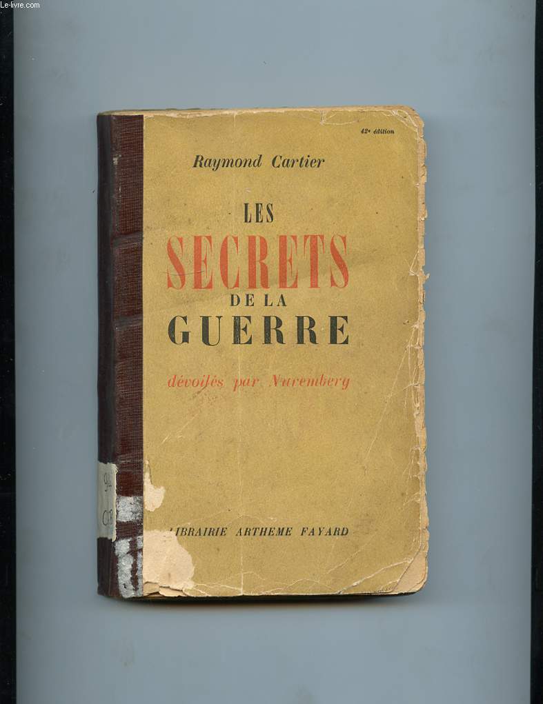 LES SECRETS DE LA GUERRE DEVOILES PAR NUREMBERG