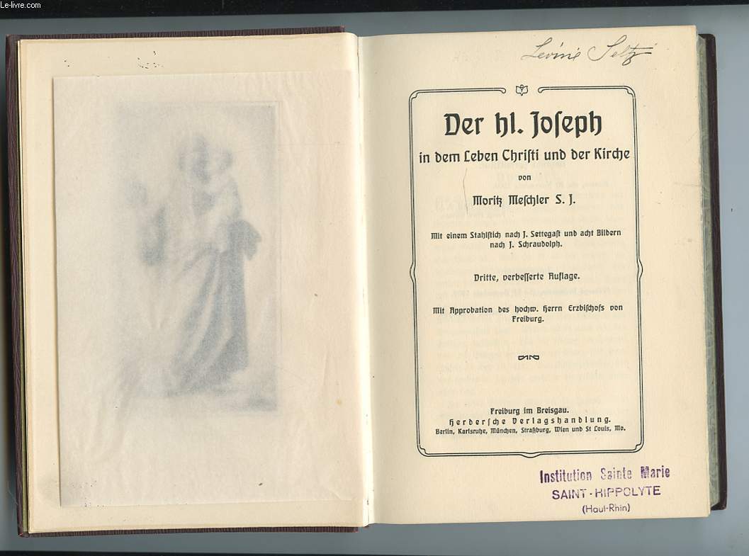 DER HL. JOSEPH IN DEM LEBEN CHRISTI UND DER KIRCHE