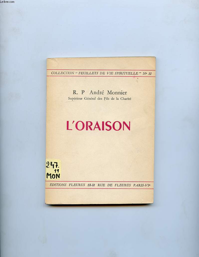 L'ORAISON