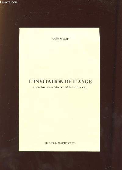 L INVITATION DE L ANGE.