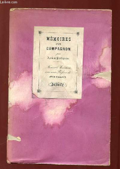 MEMOIRES D UN COMPAGNON.