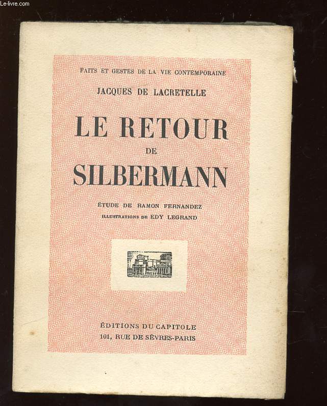 LE RETOUR DE SILBERMANN.