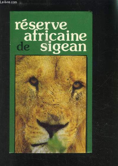 RESERVE AFRICAINE DE SIGEAN