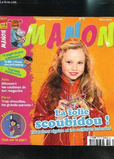 MAGAZINE MANON N77 MARS 2010