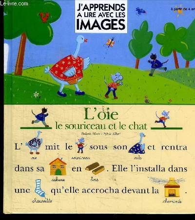 J APPRENDS A LIRE AVEC LES IMAGES- A PARTIR DE 4 ANS