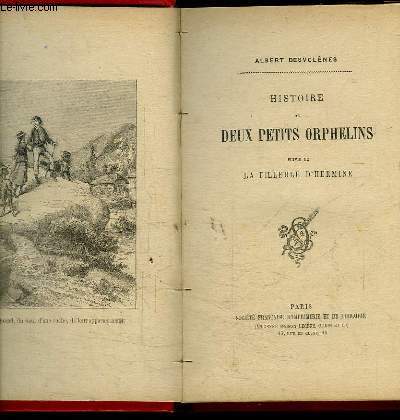 HISTOIRE DE DEUX PETITS ORPHELINS- SUIVIE DE LA FILLEULE D HERMINE