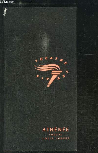 THEATRE VIVANT: LE VICAIRE- CHRONIQUE DE ROLF HOCHHUTH- TEXTE FRANCAIS DE SEMPRUN JORGE- CAHIER N6 SAISON 1963- 64