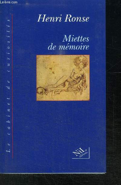 MIETTES DE MEMOIRE