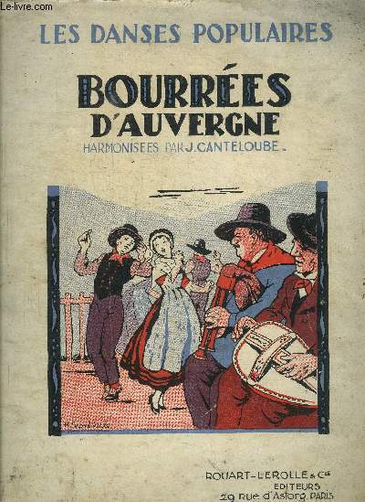BOURREES D AUVERGNE- LES DANSES POPULAIRES
