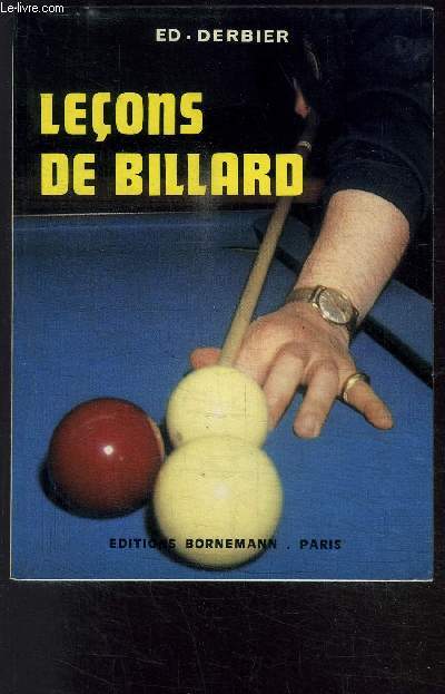 LECONS DE BILLARD