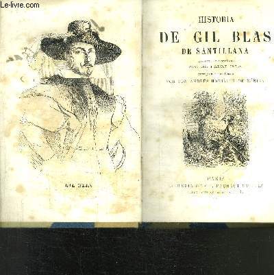 DE GIL BLAS DE SANTILLANA / OUVRAGE EN ESPAGNOL