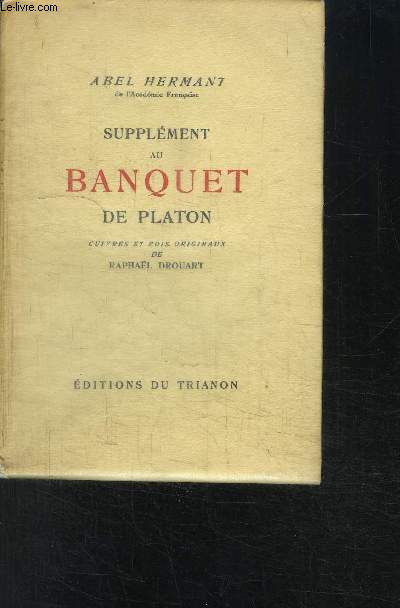 SUPPLEMENT AU BANQUET DE PLATON / N14