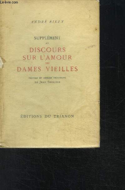 SUPPLEMENT AU DISCOURS SUR L AMOUR DES DAMES VIEILLES/ N12