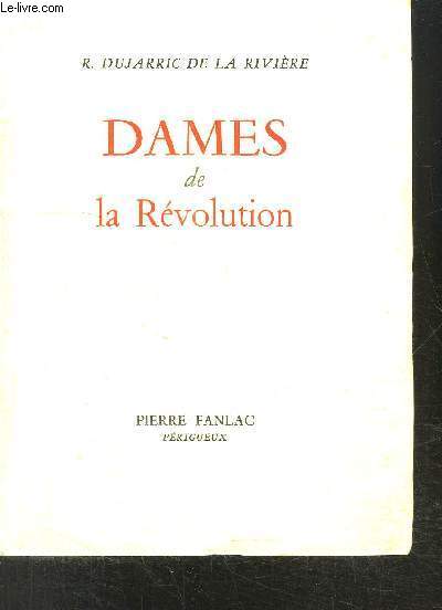 DAMES DE REVOLUTION