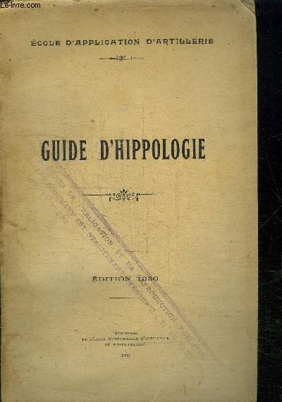 GUIDE D HIPPOLOGIE