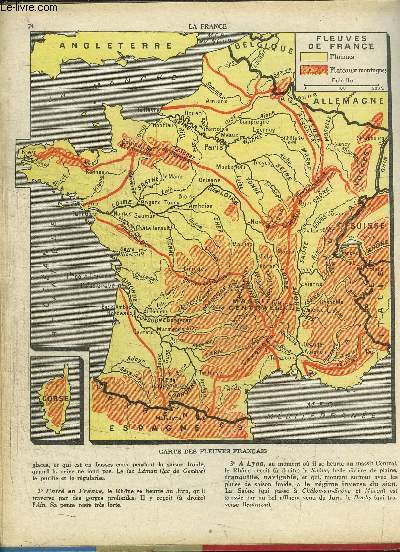 GEOGRAPHIE DE LA FRANCE DE LA COMMUNAUTE ET DU MONDE - NOTIONS DE GEOGRAPHIE GENERALE - COURS MOYEN ET SUPERIEUR CLASSES DE FIN D'ETUDES PRIMAIRES C.E.P.