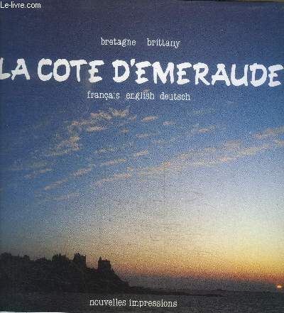 BRETAGNE BRITTANY - LA COTE D'EMERAUDE - FRANCAIS ENGLISH DEUTSCH