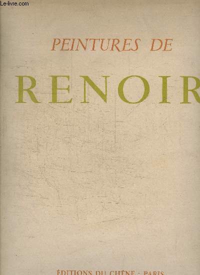 PEINTURES DE RENOIR