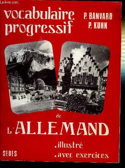 VOCABULAIRE PROGRESSIF DE L'ALLEMAND - ILLUSTRE - AVEC EXERCICES