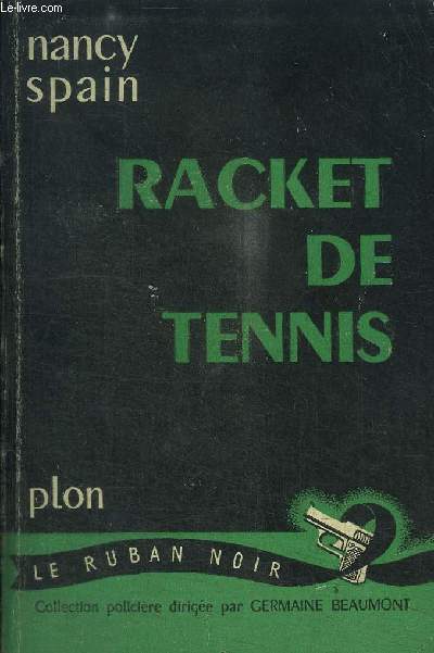 RACKET DE TENNIS - COLLECTION LE RUBAN NOIR