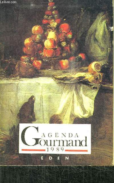 AGENDA GOURMAND 1989