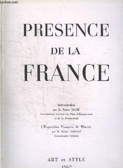 PRESENCE DE LA FRANCE