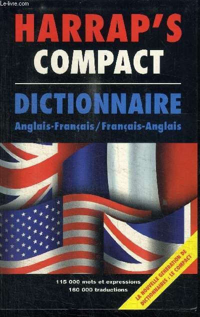 HARRAP'S COMPACT DICTIONNAIRE ANGLAIS-FRANCAIS / FRANCAIS-ANGLAIS