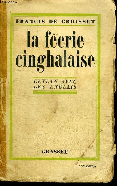 LA FEERIE CINGHALAISE