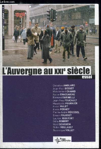 L'AUVERGNE AU XXIE SIECLE